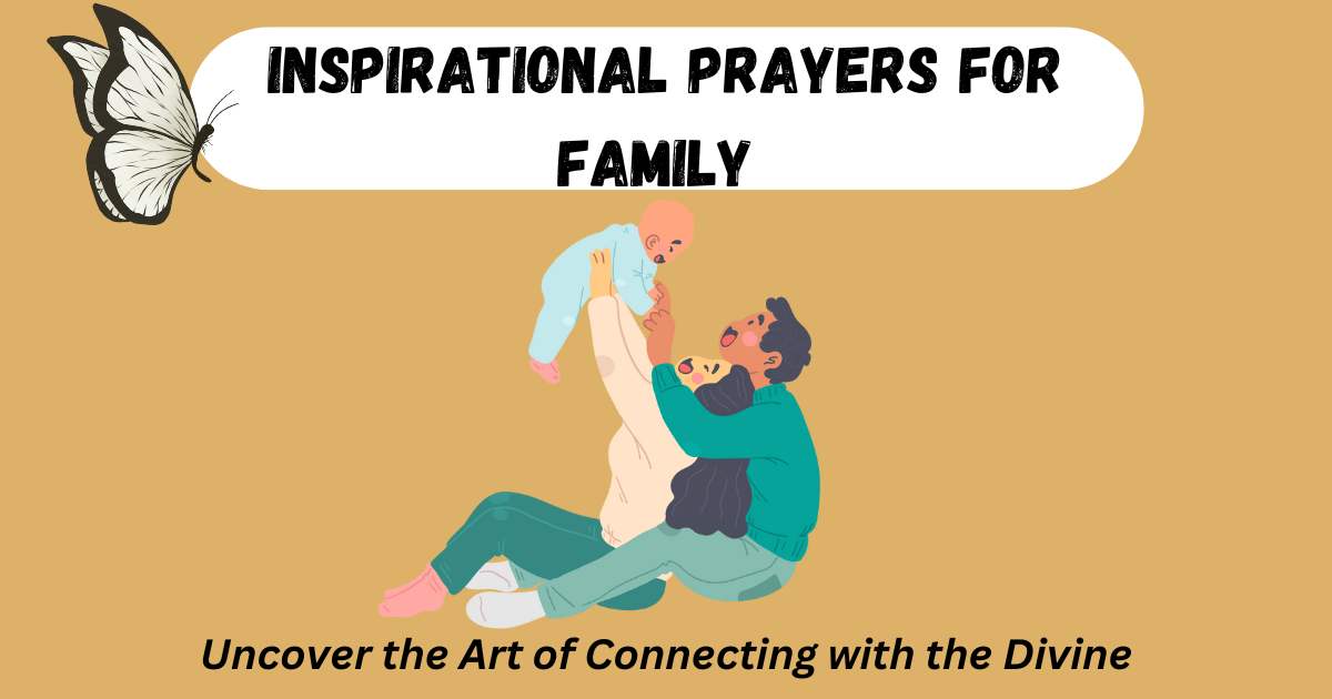 Inspirational Prayers for Family