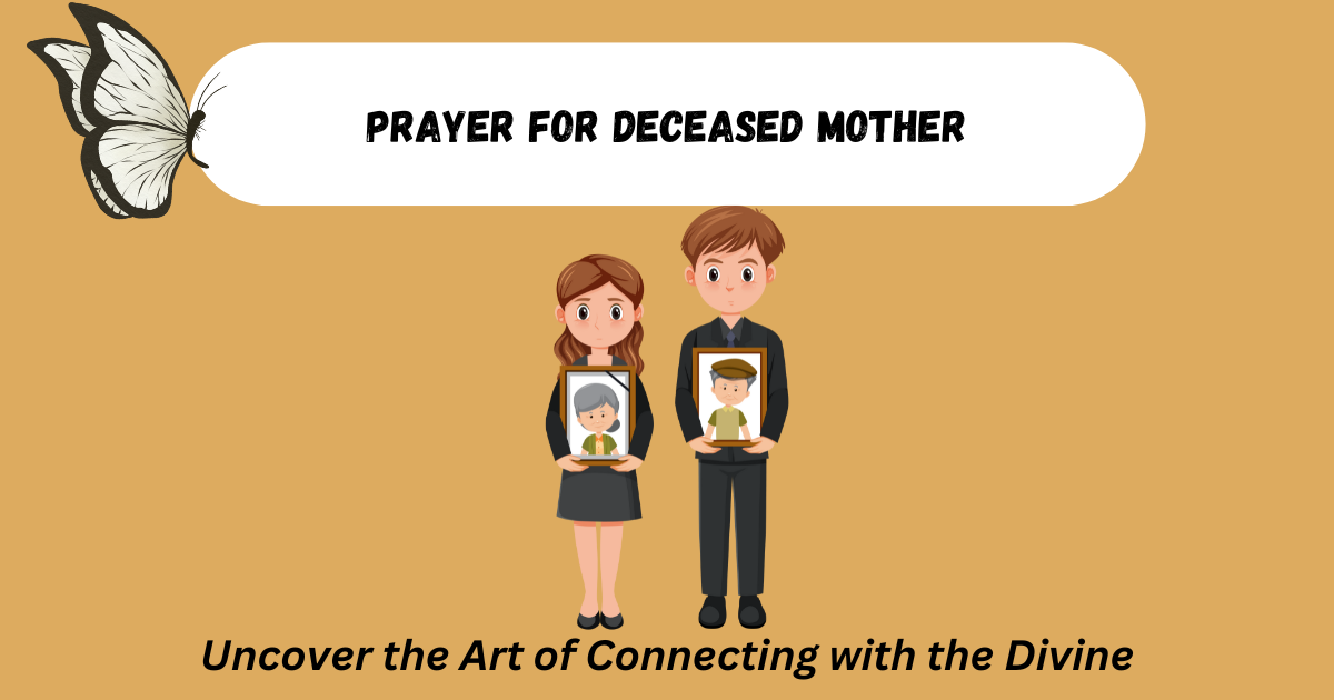 Prayer for Deceased Mother