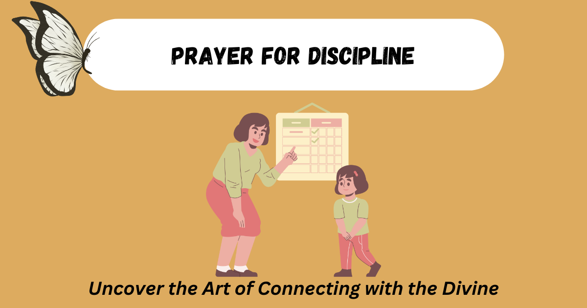 Prayer for Discipline