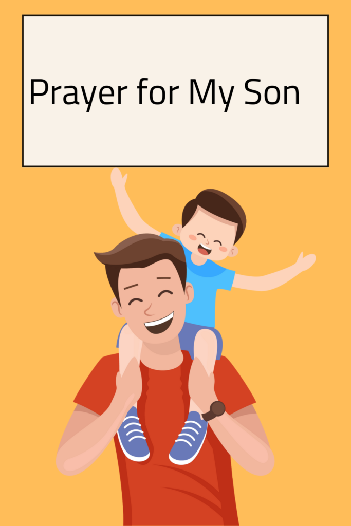 Prayer for My Son pin