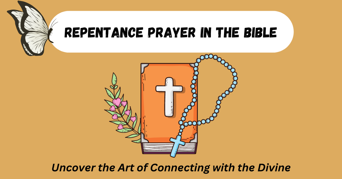 Repentance Prayer in the Bible