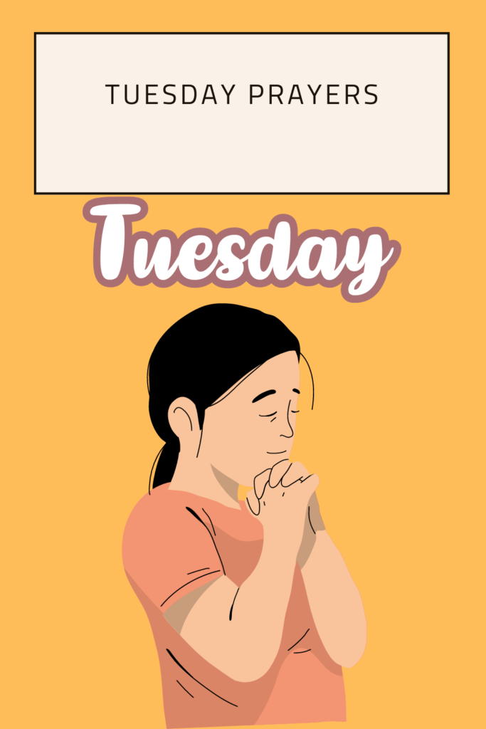 tuesday prayers pin