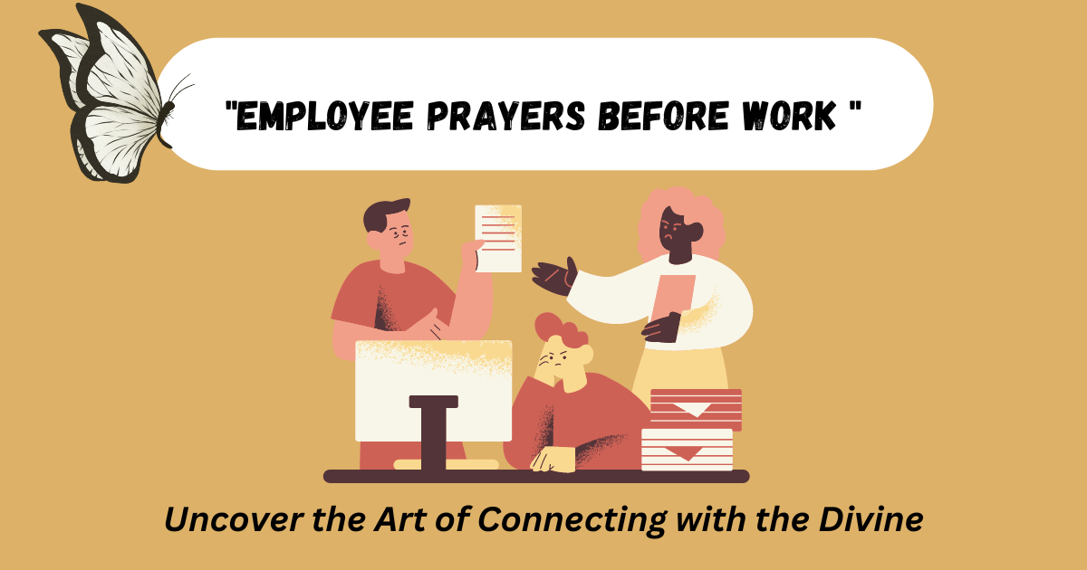 employee prayers before work