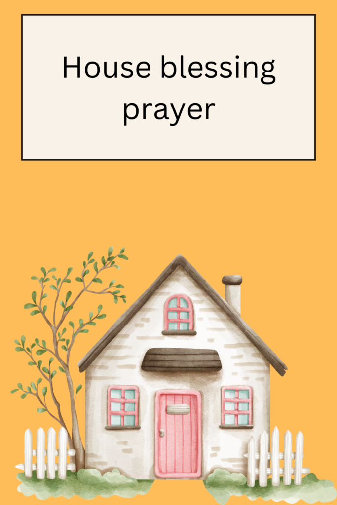 house blessing prayer pin