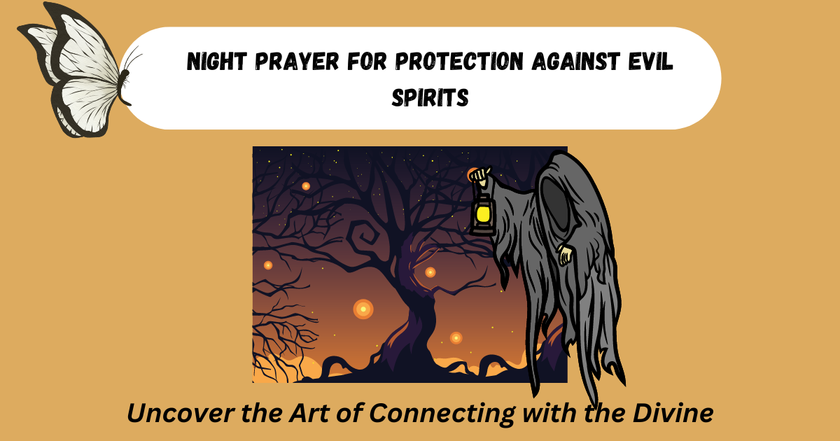 night prayer for protection against evil spirits