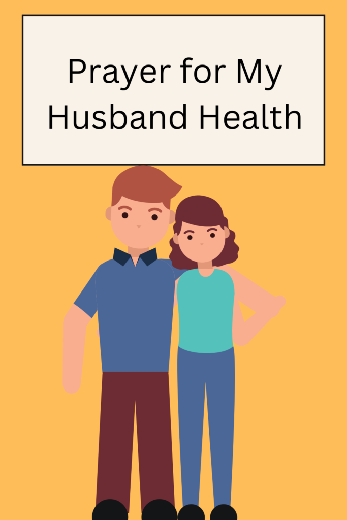prayer for my husband health pin